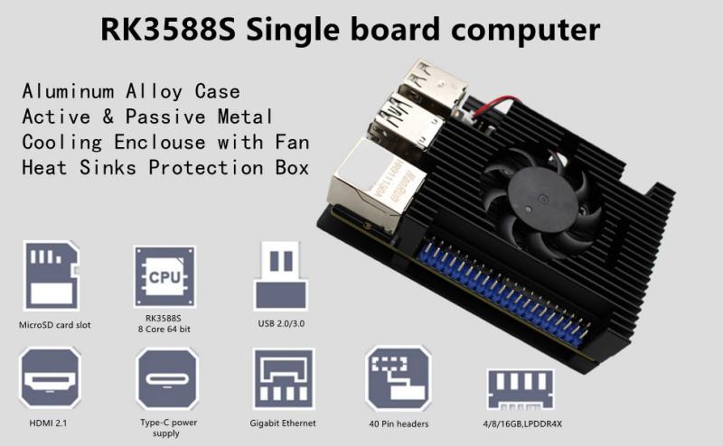 Réamhrá do bhord forbartha Rockchip RK3588S