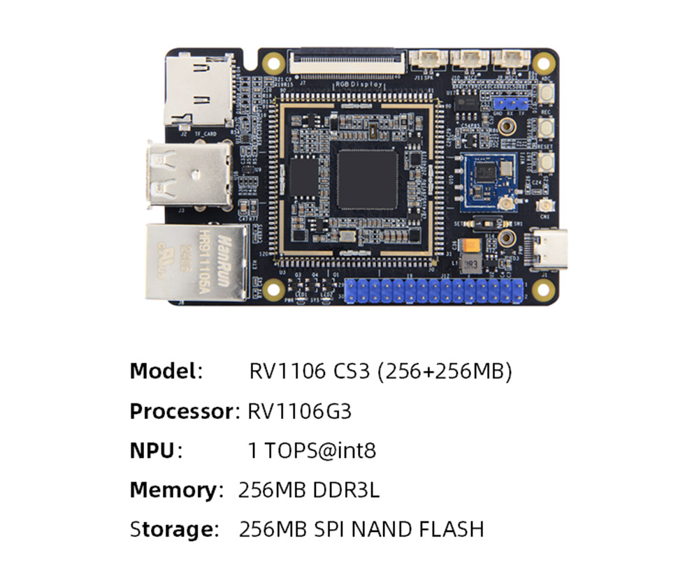 Rockchip RV1106 Motherboard